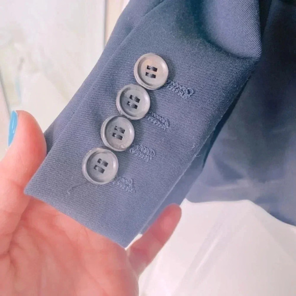 BALLY Men’s Suit Jacket in Dark Navy Size 44 - Picture 12 of 16